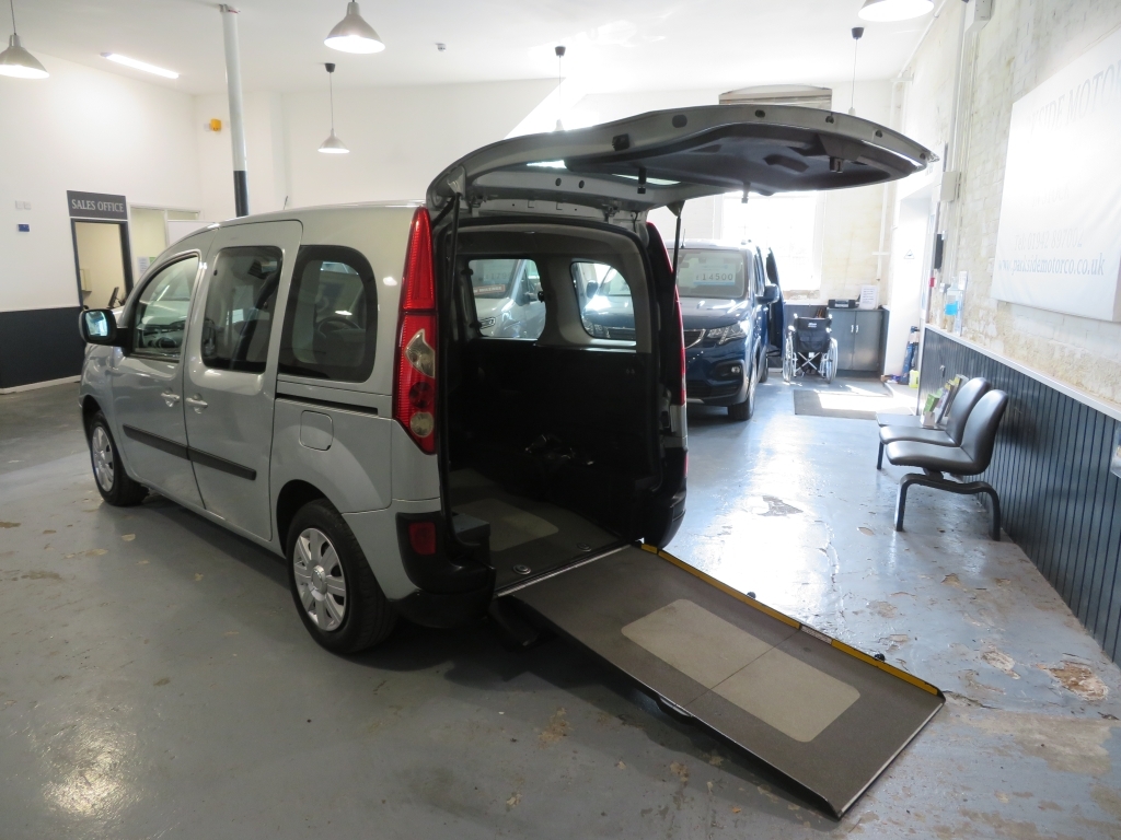 Renault Kangoo Wheelchair Accessible Electronic Ramp 1.5 Dci 75 E Blue #1