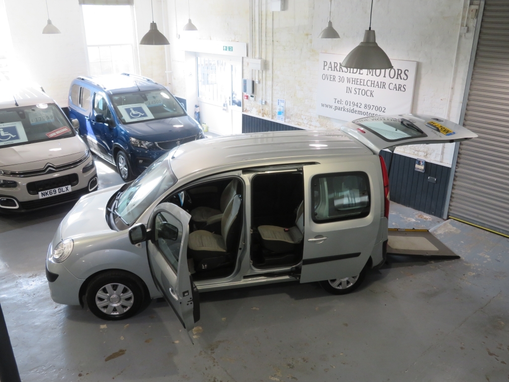 Renault Kangoo Wheelchair Accessible Electronic Ramp 1.5 Dci 75 E Blue #8