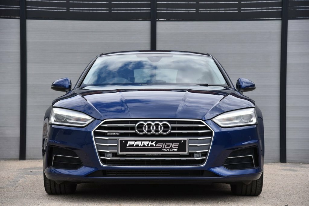 Audi A5 2L Sport LS67FFH Blue #4