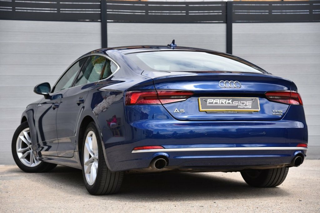 Audi A5 2L Sport LS67FFH Blue #3
