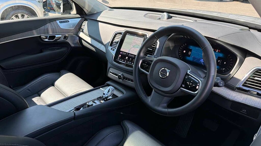 Volvo XC90 B5 P Awd Ultra Dark RF24YVH Silver #4