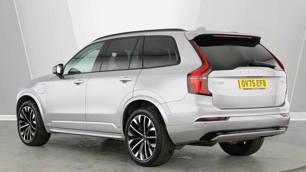 Volvo XC90 T8 Awd Ultra Dark OV75EFB Silver #5