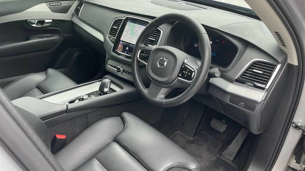 Volvo XC90 2.0 B5p 250 Plus Dark Awd Geartronic RV24XWB Silver #4