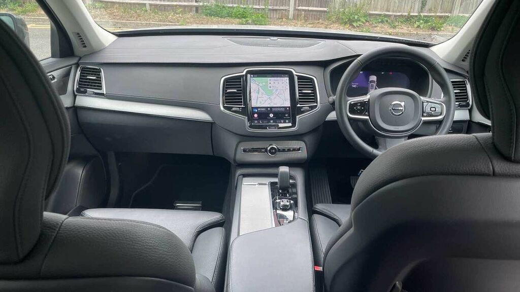 Volvo XC90 2.0 B5p 250 Plus Dark Awd Geartronic RV24XWB Silver #5