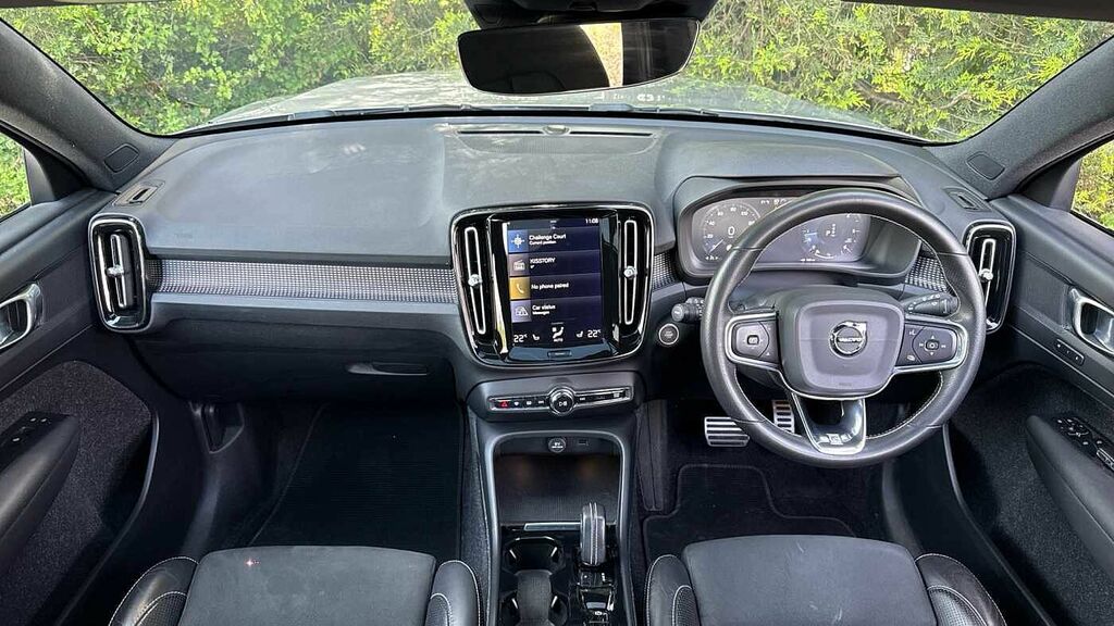 Volvo XC40 D4 Awd R-design Pro Silver #5