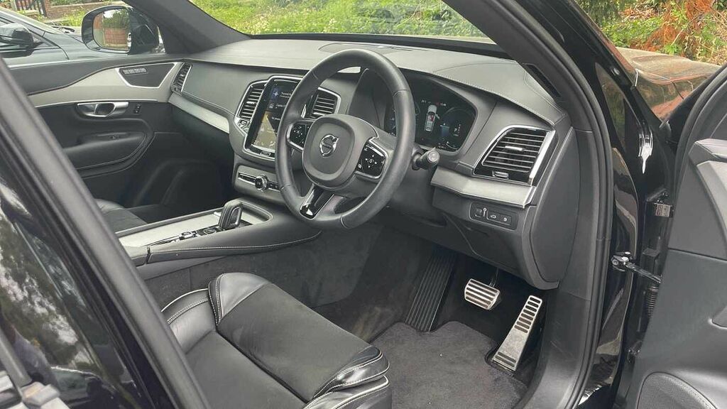 Volvo XC90 2.0 T8 455 Recharge Phev R Design Awd LJ22LUE Black #4