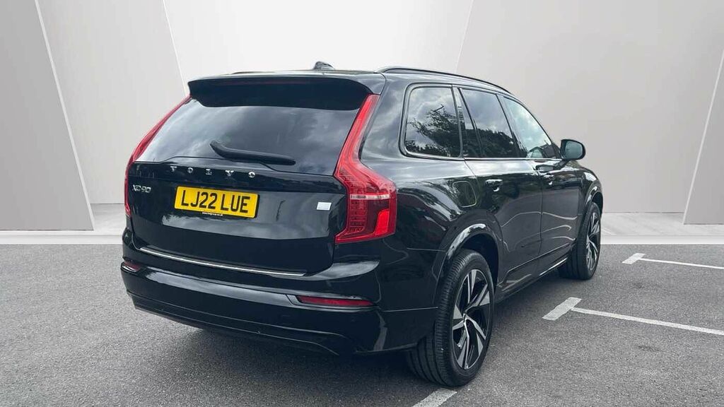 Volvo XC90 2.0 T8 455 Recharge Phev R Design Awd LJ22LUE Black #2