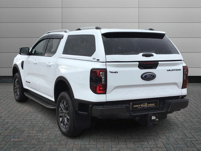 Ford Ranger Pick Up Double Cab Wildtrak 2.0 Ecoblue 205 ML73KBZ White #2
