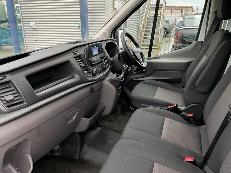 Ford Transit Custom 2.0 Ecoblue 130Ps Leader Luton Van White #2