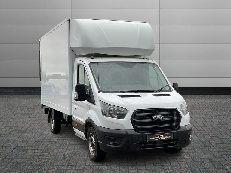 Ford Transit Custom 2.0 Ecoblue 130Ps Leader Luton Van White