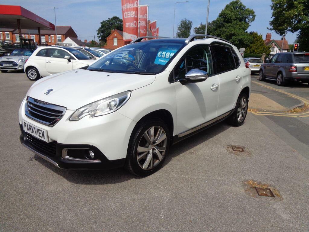 Peugeot 2008 1.6 E-hdi Feline Euro 5 S S White #4