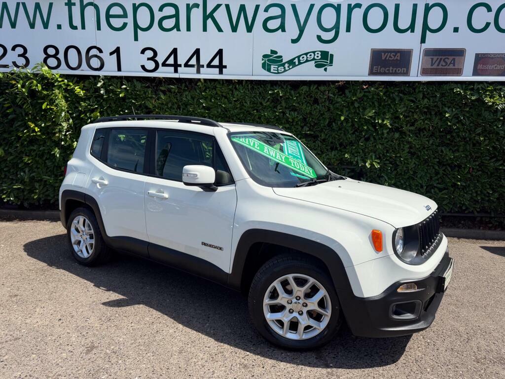 Jeep Renegade 1.6 Multijetii Longitude Euro 6 S S White
