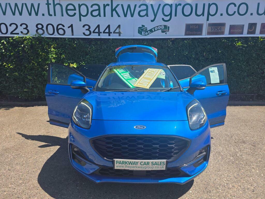 Ford Puma 1.0T Ecoboost Mhev St-line X Euro 6 S S Blue