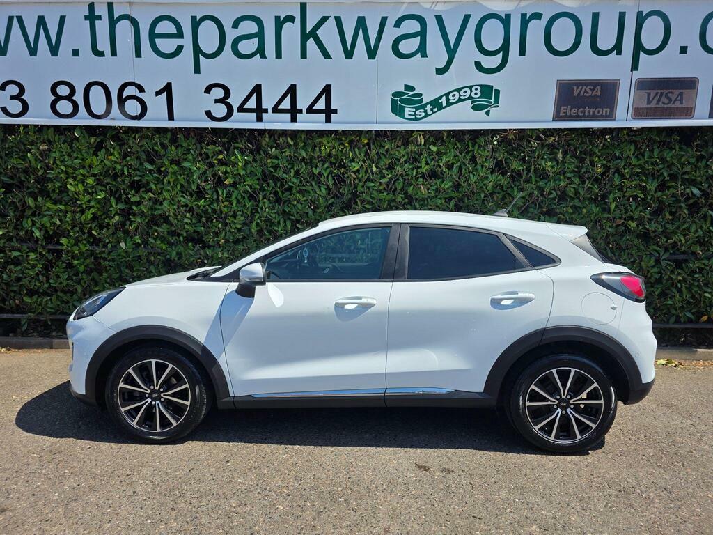 Ford Puma 1.0T Ecoboost Mhev Titanium First Edition Euro 6 YL69XPA White #4