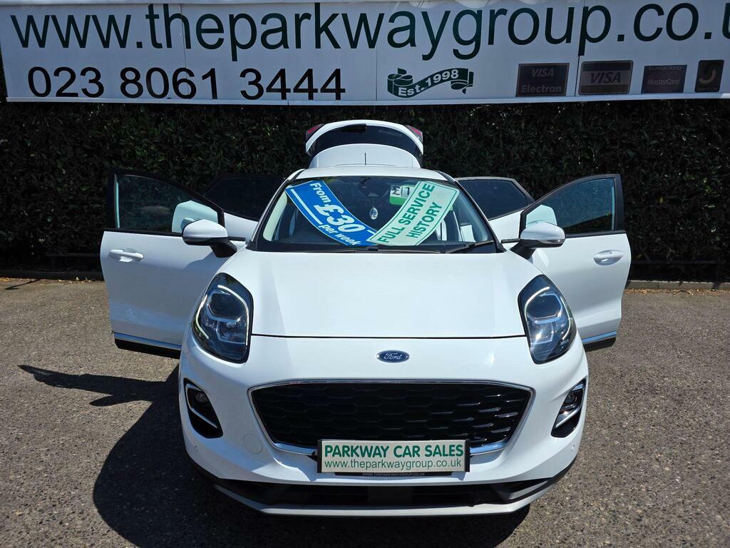 Ford Puma 1.0T Ecoboost Mhev Titanium First Edition Euro 6 YL69XPA White #2