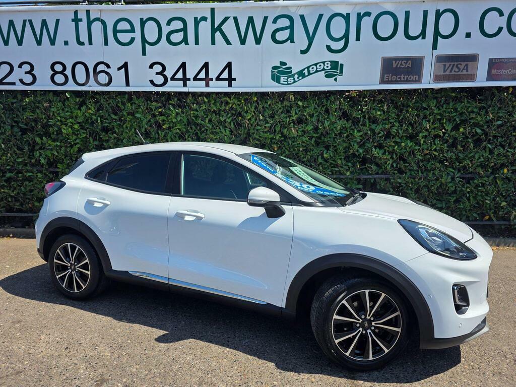 Ford Puma 1.0T Ecoboost Mhev Titanium First Edition Euro 6 YL69XPA White
