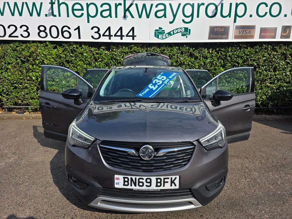 Vauxhall Crossland X 1.2 Elite Euro 6 BN69BFK Grey #2