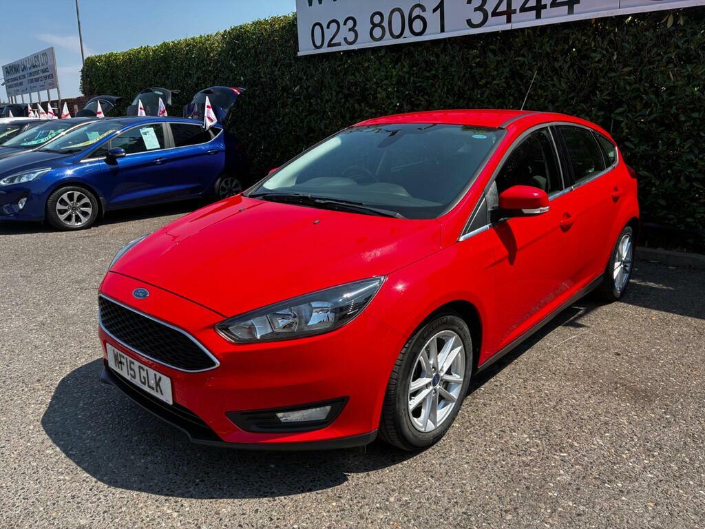 Ford Focus 1.0T Ecoboost Zetec Euro 6 S S Red #4