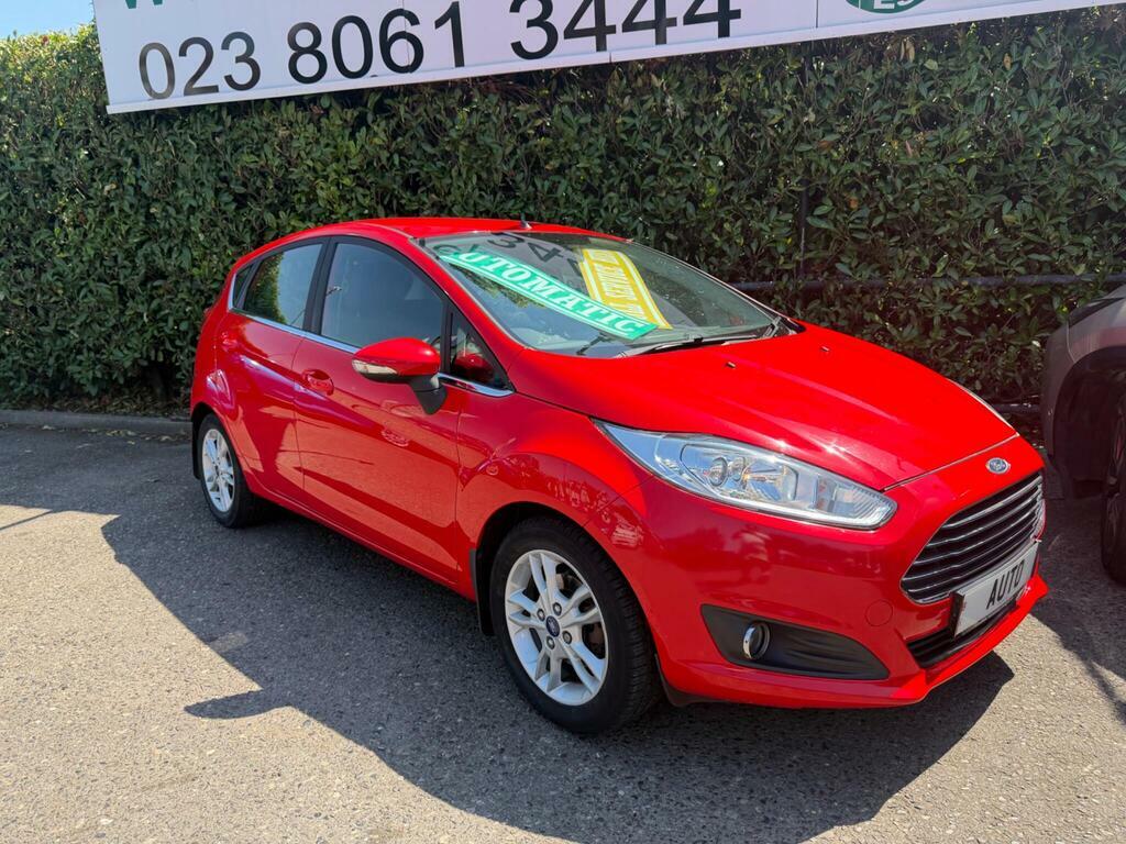Ford Fiesta 1.0T Ecoboost Zetec Powershift Euro 5 Red