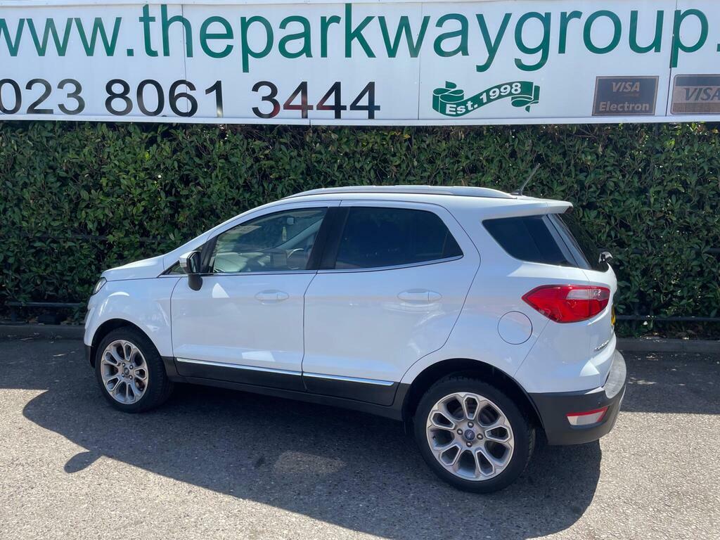Ford Ecosport 1.0T Ecoboost Titanium Euro 6 S S White