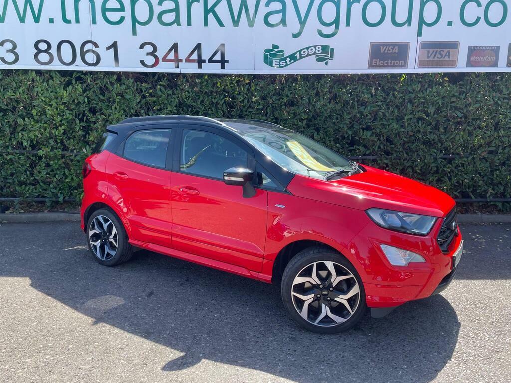 Ford Ecosport 1.0T Ecoboost St-line Euro 6 S S Red