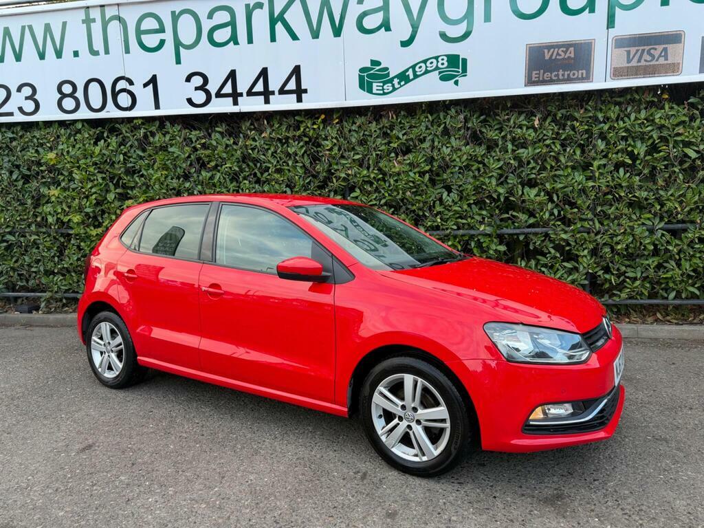 Volkswagen Polo 1.2 Tsi Match Edition Euro 6 S S Red