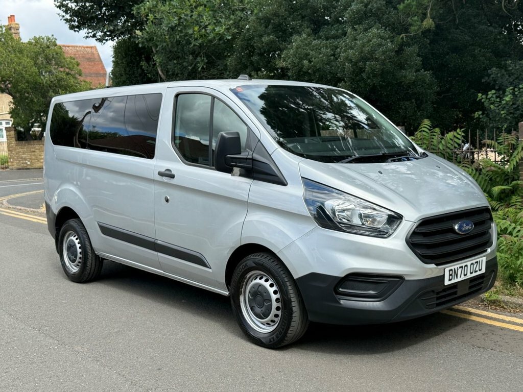 Ford Transit Custom 350 Tdci 130 L2h3 Trend Ecoblue Mwb High Roof Fwd Silver #7