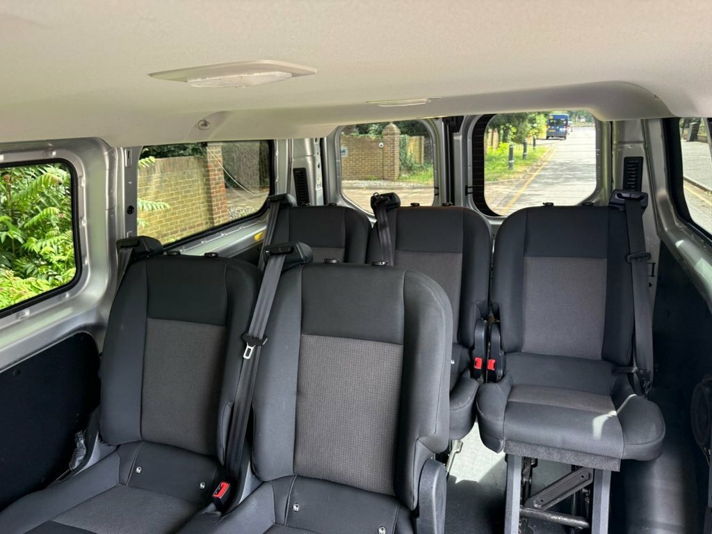 Ford Transit Custom 350 Tdci 130 L2h3 Trend Ecoblue Mwb High Roof Fwd Silver #8