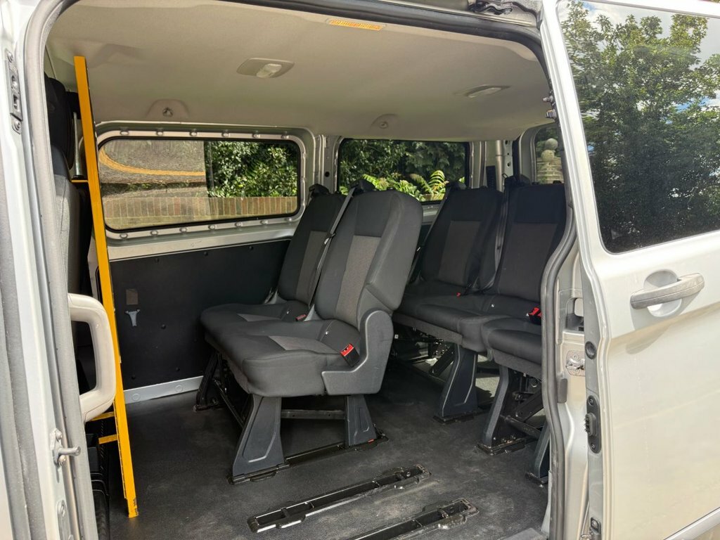 Ford Transit Custom 350 Tdci 130 L2h3 Trend Ecoblue Mwb High Roof Fwd Silver #12