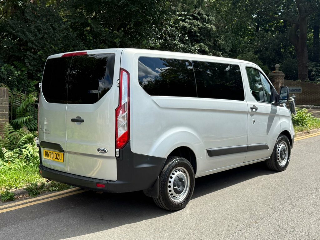 Ford Transit Custom 350 Tdci 130 L2h3 Trend Ecoblue Mwb High Roof Fwd Silver #16