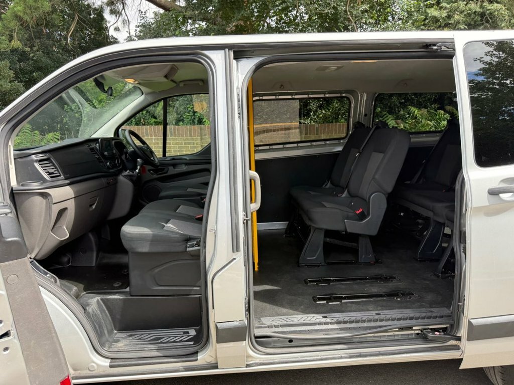 Ford Transit Custom 350 Tdci 130 L2h3 Trend Ecoblue Mwb High Roof Fwd Silver #10