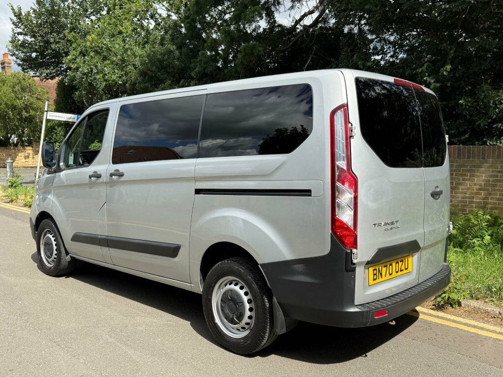Ford Transit Custom 350 Tdci 130 L2h3 Trend Ecoblue Mwb High Roof Fwd Silver #14