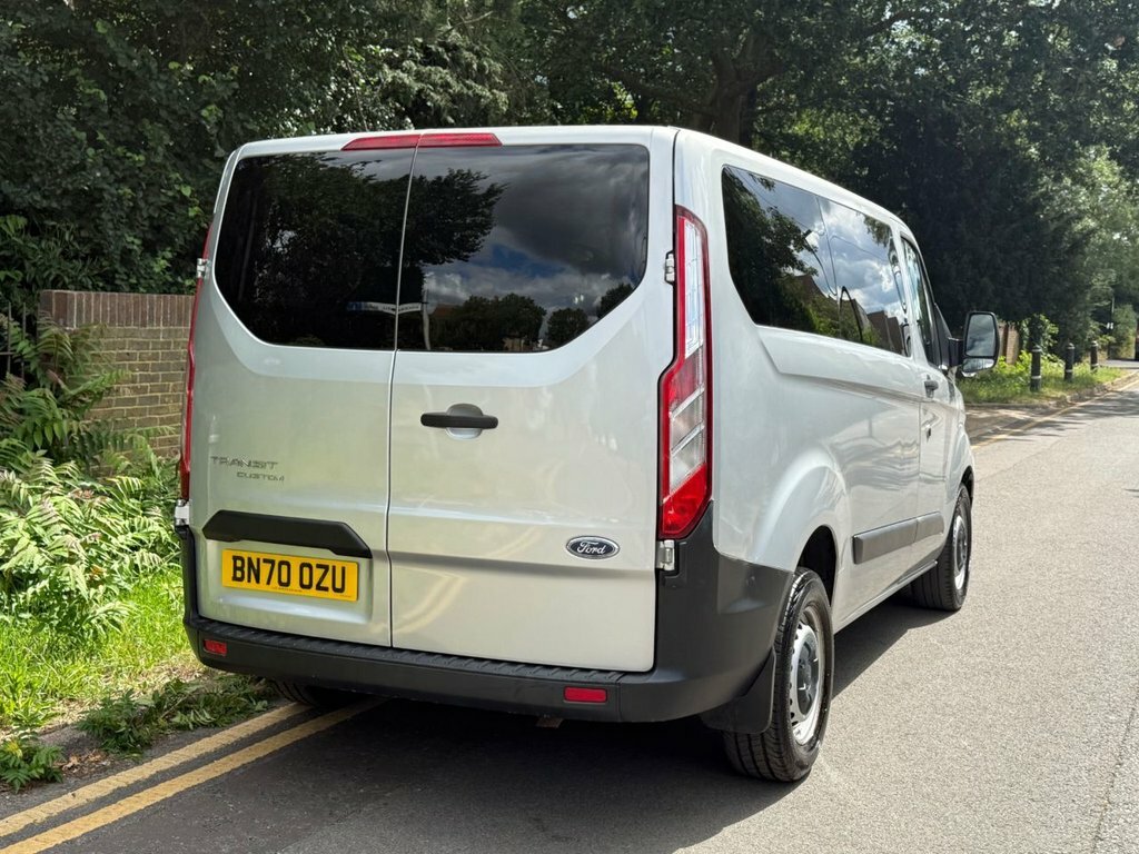 Ford Transit Custom 350 Tdci 130 L2h3 Trend Ecoblue Mwb High Roof Fwd Silver #15