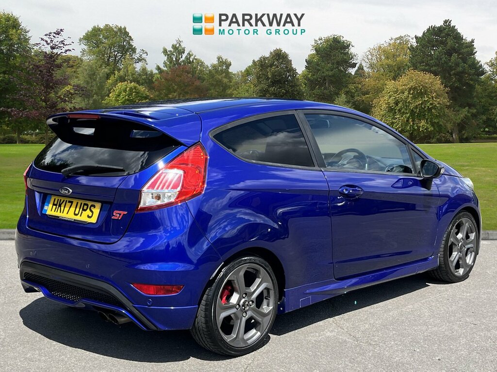Ford Fiesta Hatchback HK17UPS Blue #4