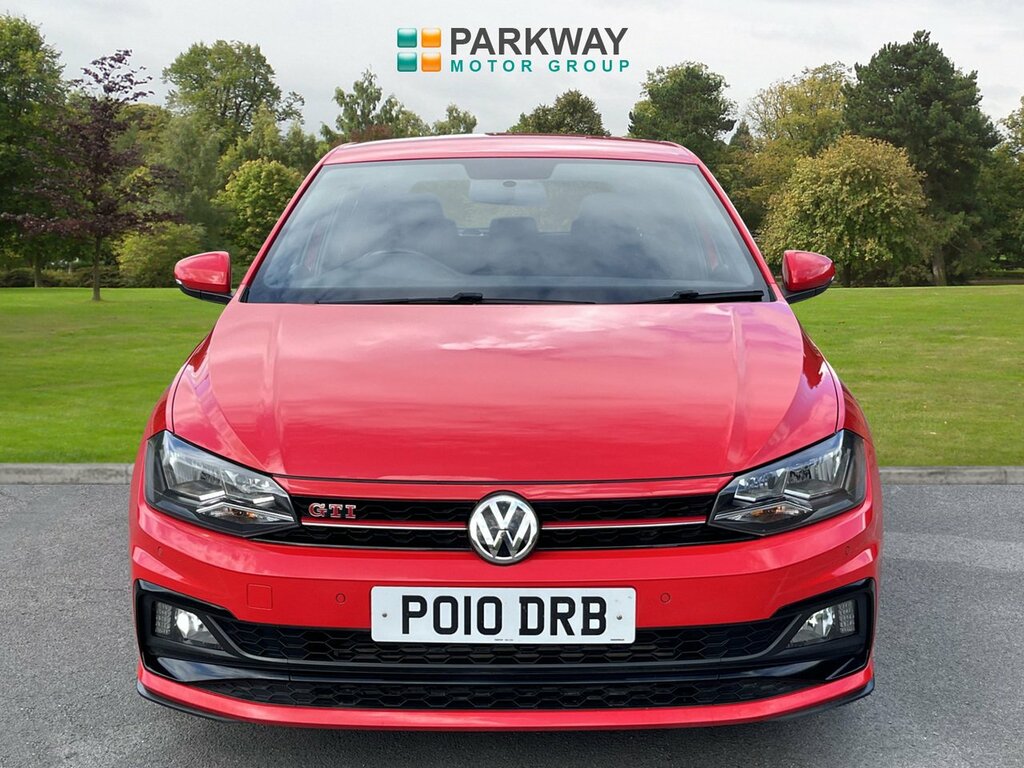 Volkswagen Polo Hatchback PO10DRB Red #2