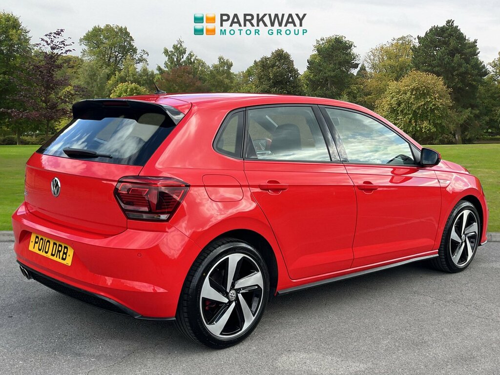 Volkswagen Polo Hatchback PO10DRB Red #4