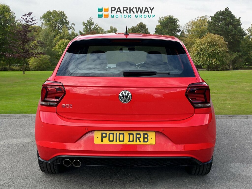 Volkswagen Polo Hatchback PO10DRB Red #5