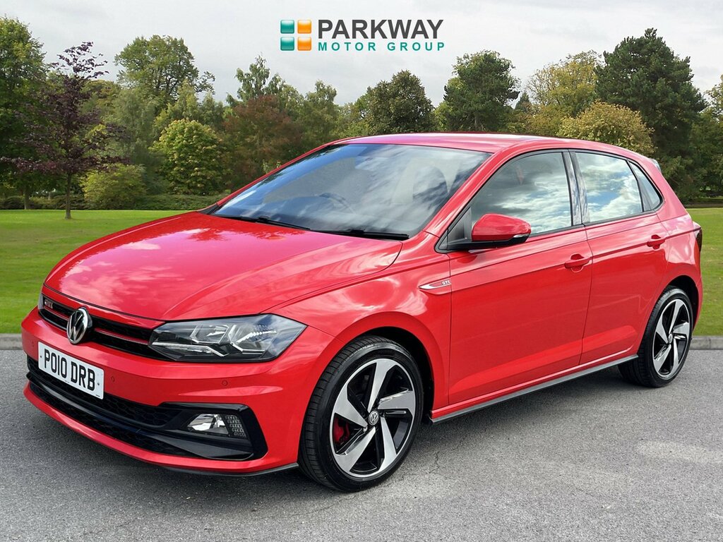Volkswagen Polo Hatchback PO10DRB Red #3