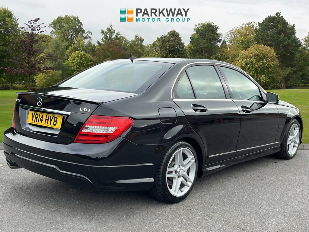 Mercedes-Benz C Class C220 Amg Sport Edition Premium Cdi YR14HYB Black #4