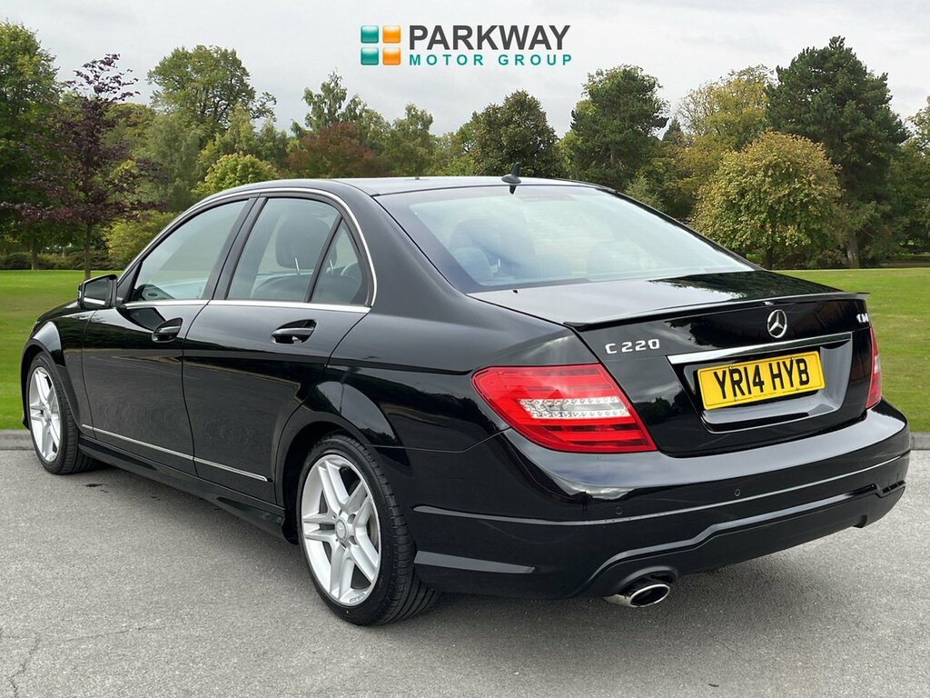Mercedes-Benz C Class C220 Amg Sport Edition Premium Cdi YR14HYB Black #6