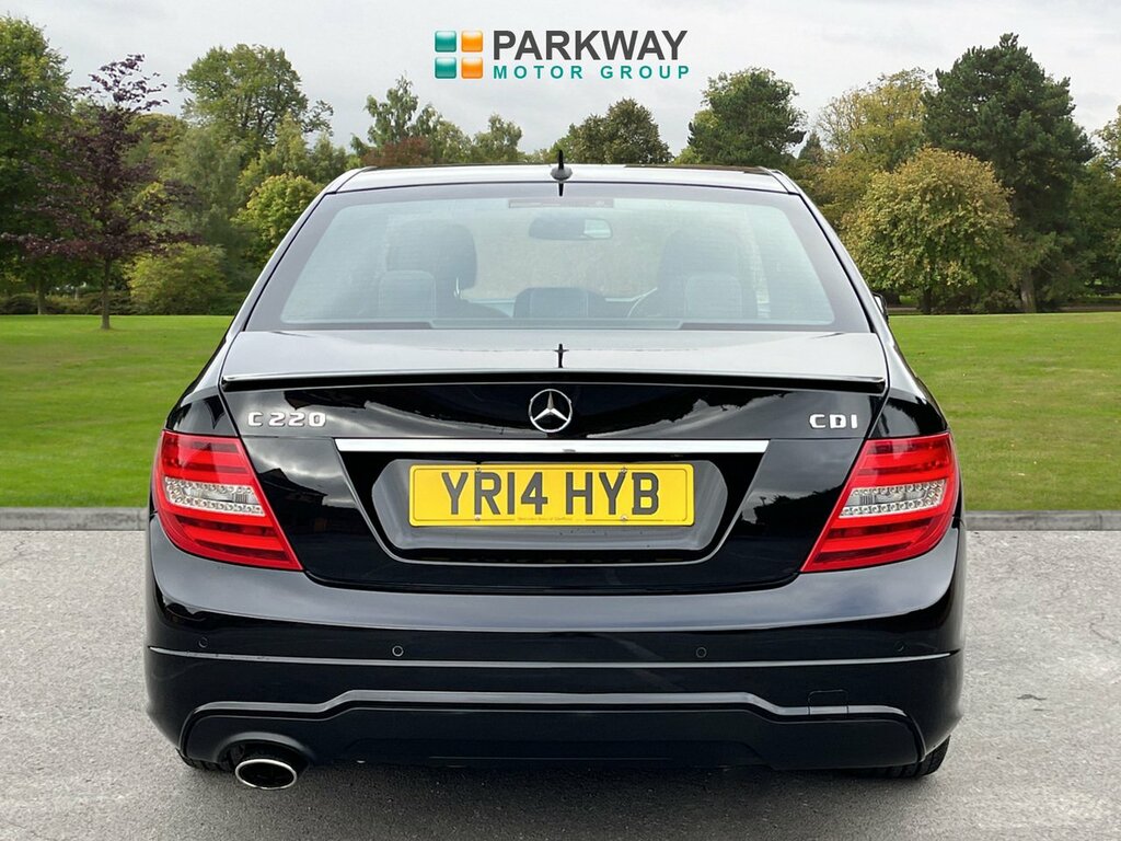 Mercedes-Benz C Class C220 Amg Sport Edition Premium Cdi YR14HYB Black #5