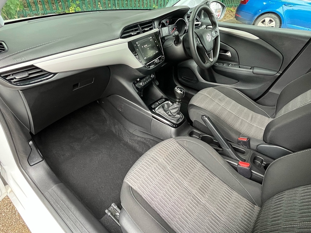 Vauxhall Corsa Hatchback LY72FZB White #5