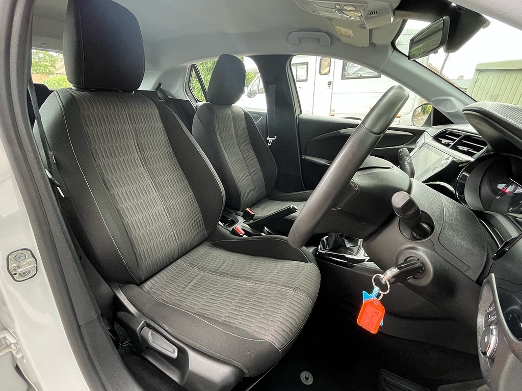 Vauxhall Corsa Hatchback LY72FZB White #3