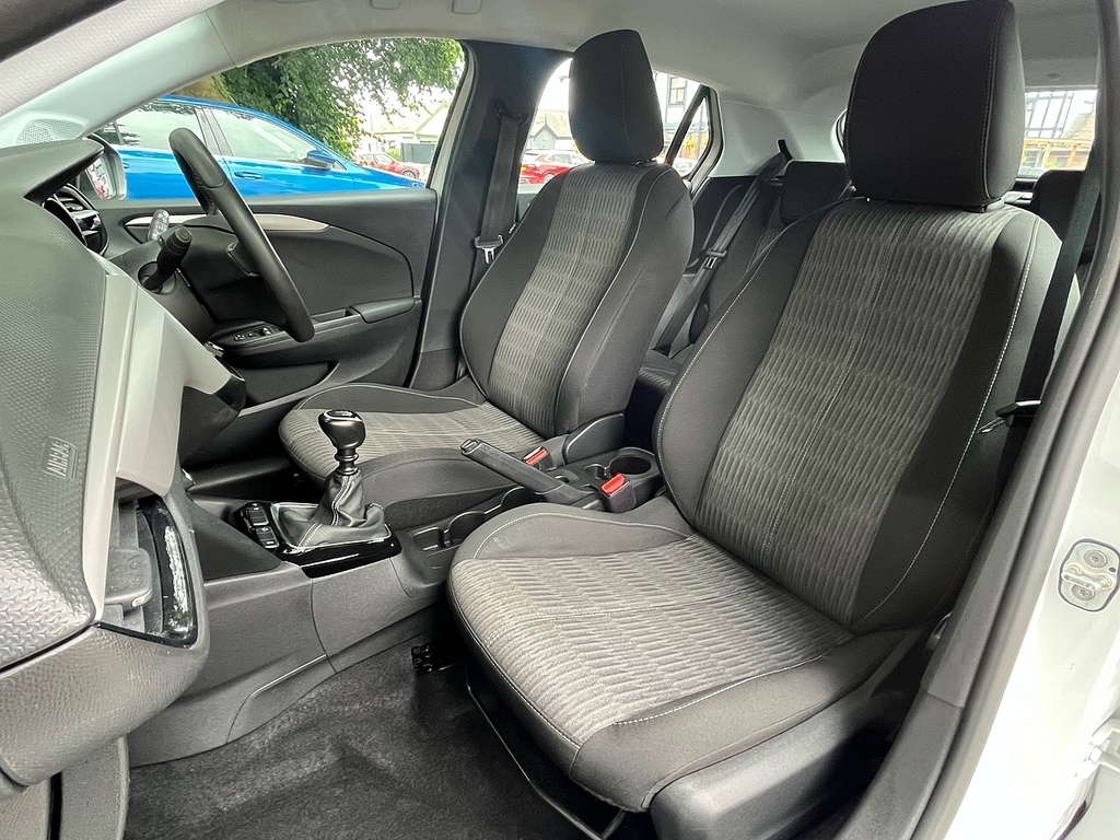 Vauxhall Corsa Hatchback LY72FZB White #6