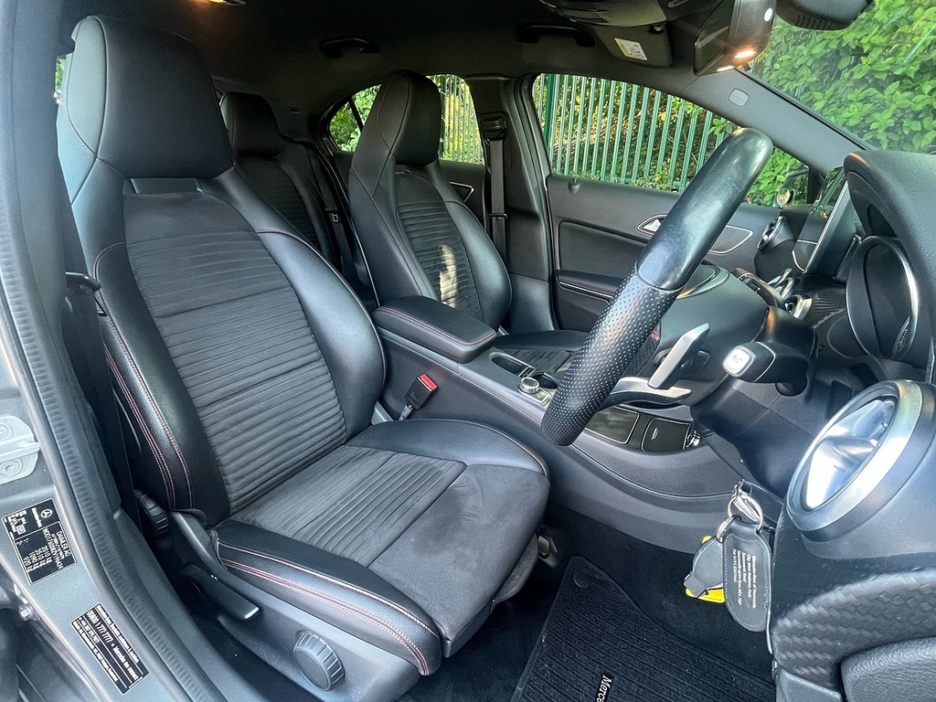 Mercedes-Benz A Class Hatchback LO67GHV Grey #3