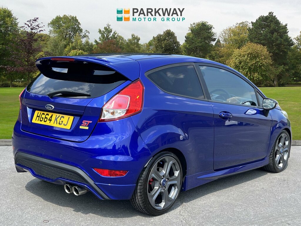 Ford Fiesta Hatchback HG64KGJ Blue #5