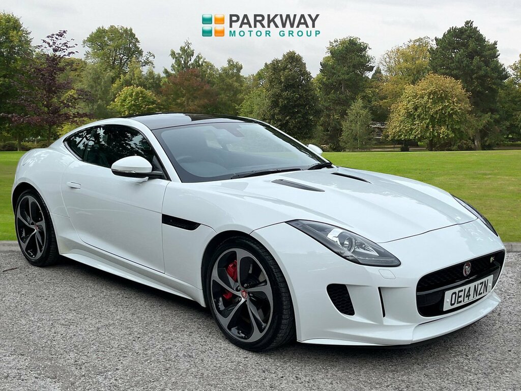 Jaguar F-Type Coupe White