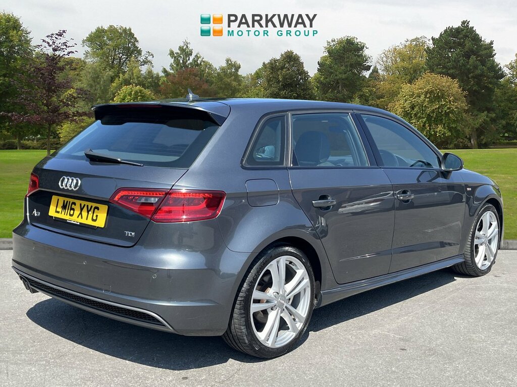 Audi A3 Hatchback LM16XYG Grey #4