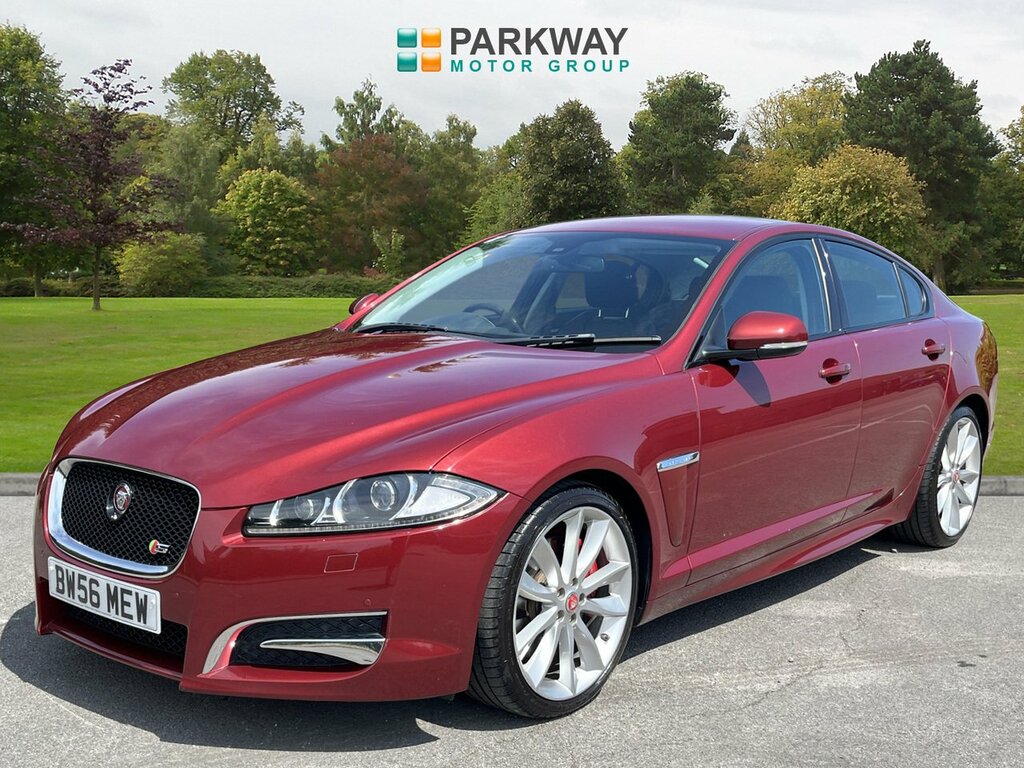 Jaguar XF D V6 S Portfolio Red #3