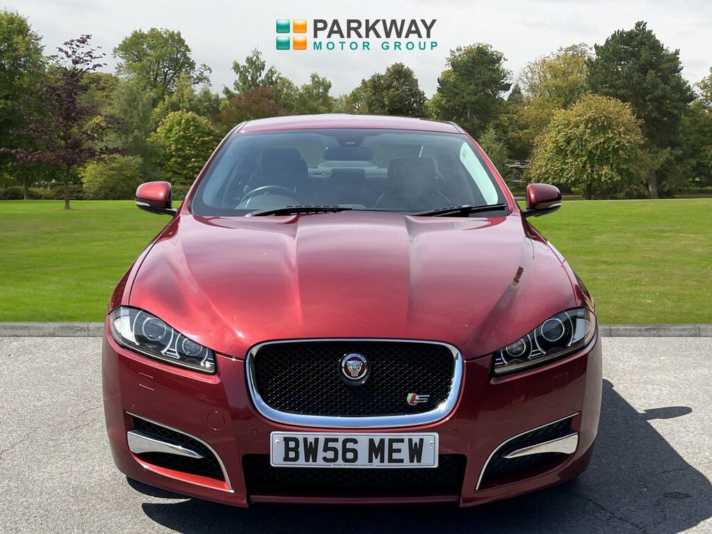 Jaguar XF D V6 S Portfolio Red #2